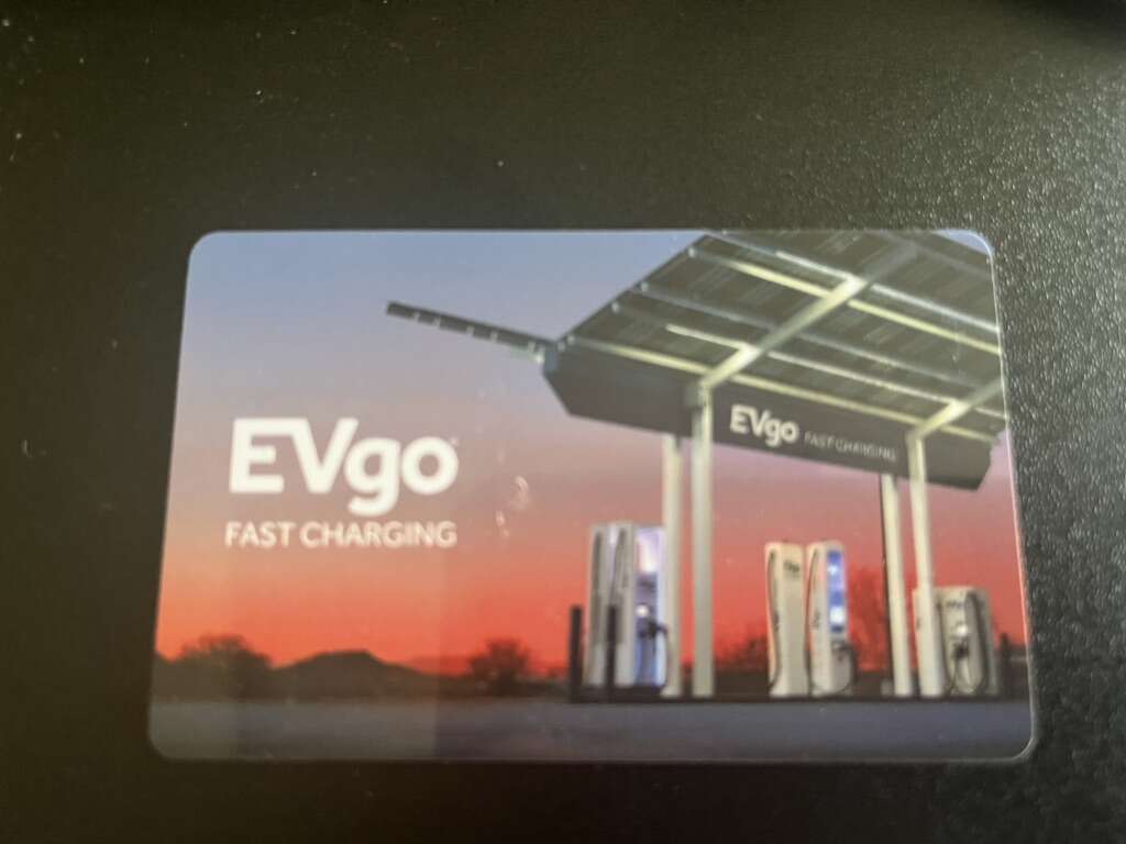 EVgo $500 Credit Electric Vehicle Charging Card
