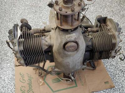 A40 Lycoming Vintage Aircraft Engine complete