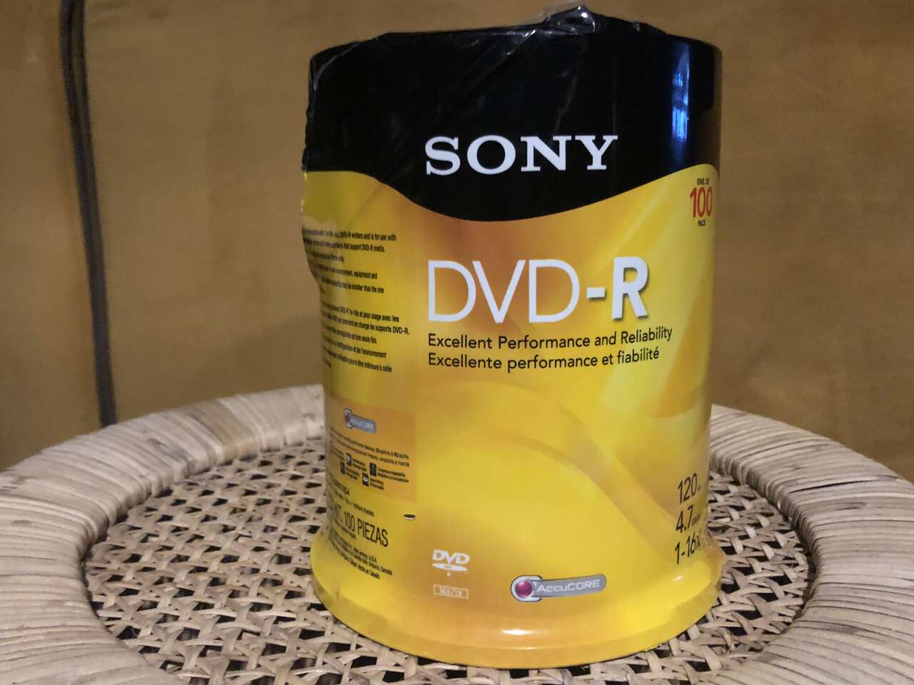 Sony DVD-R 100 Pack