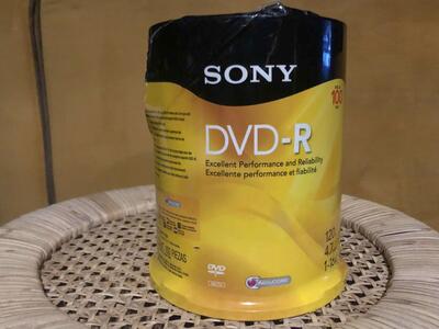Sony DVD-R 100 Pack
