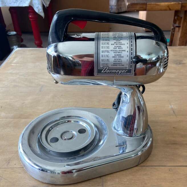 Dormyer silver chef mixer