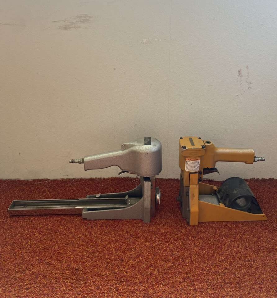 pneumatic hog ring gun