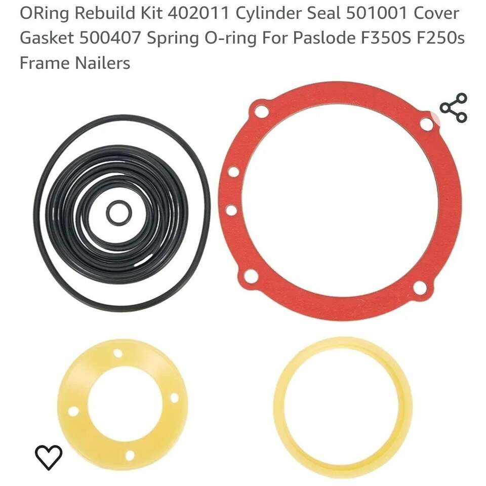 o ring rebild kit for f250s, 350s