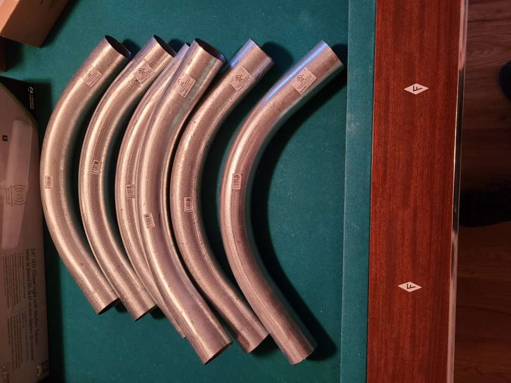 Zinc Plated 90 degree elbow