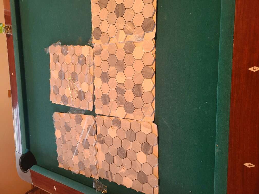 5 sheets of backslash