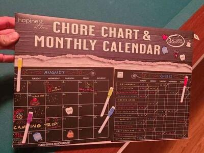 Chore Chart and Monthly Calender