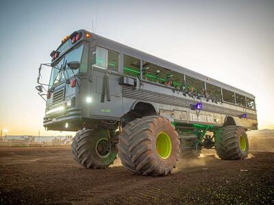 Zombie Rampage Monster Bus Paintball Attraction
