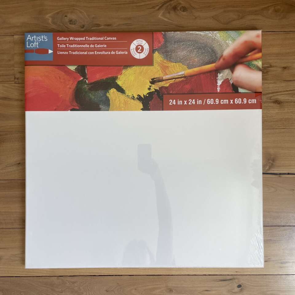 Michaels Artist Loft: Gallery Wrapped Canvas 24x24