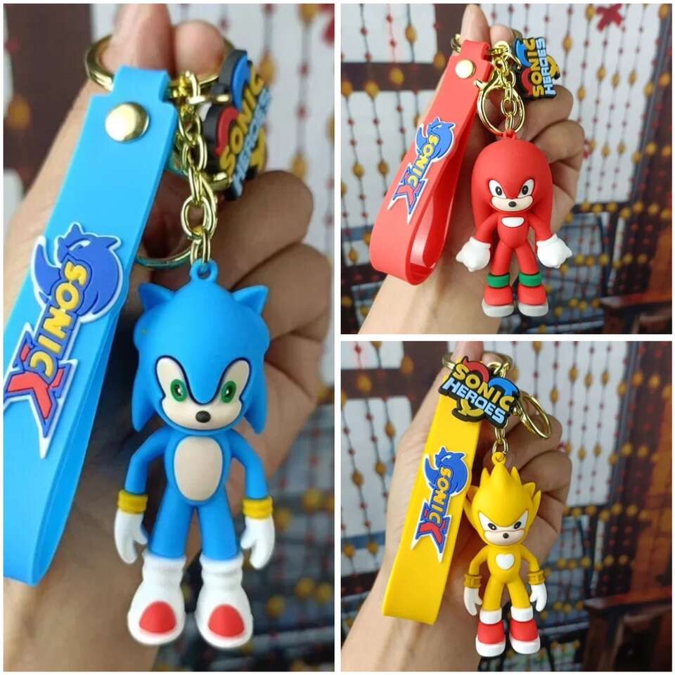 Sonic Heroes Keychains / Key Rings / $3 Each