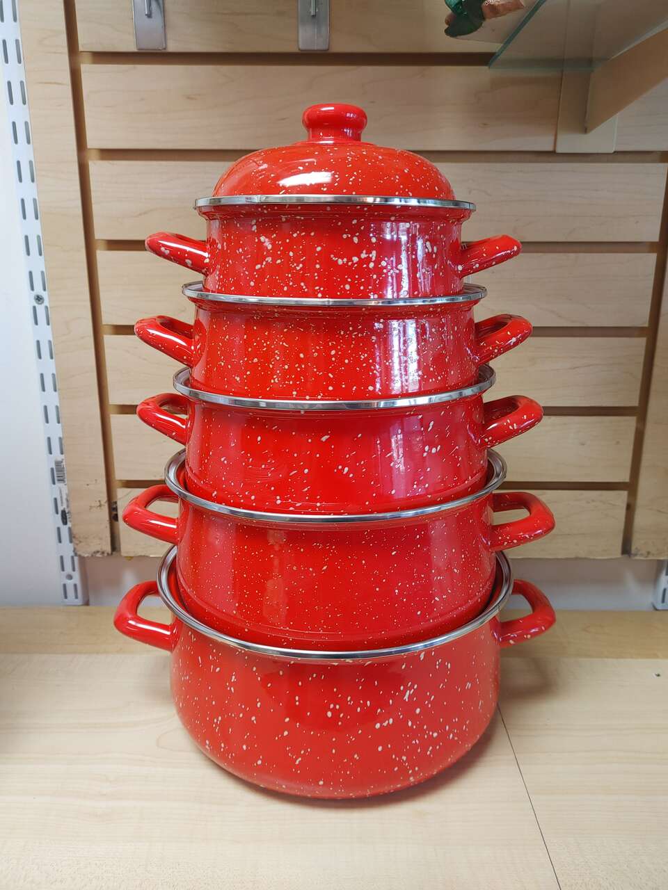 5pc Cooking / Cookware pot set  ( NEW ) enamel