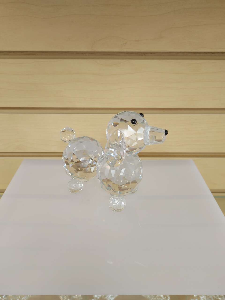 Crystal Glass Dog Figurine / Statuette ( NEW ) Dachshund