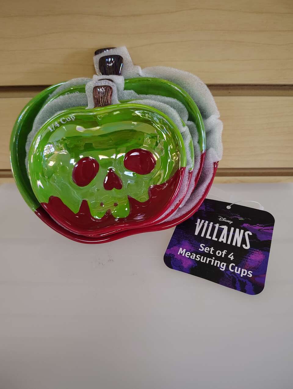 Porcelain 4pc Measuring Cups set - $14.99 ( NEW ) Disney Villains