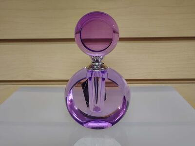Decorative Glass Perfume Bottle - $24.99 ( NEW ) purple / violet
