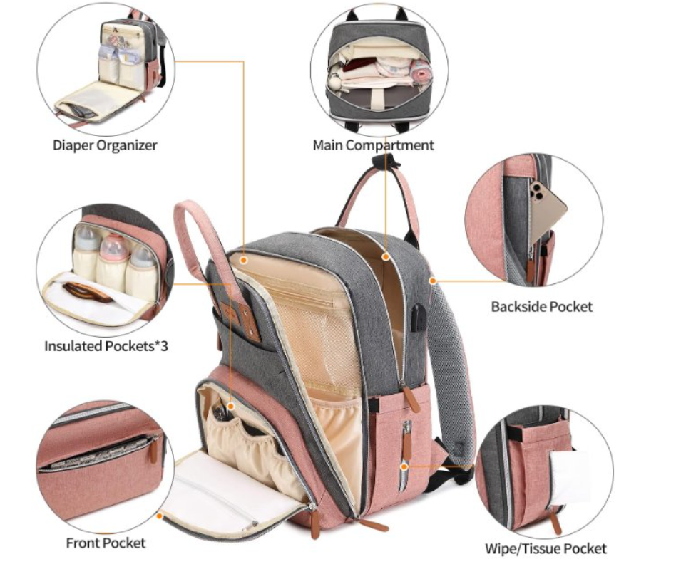 brand new in box Diaper Bag Backpack