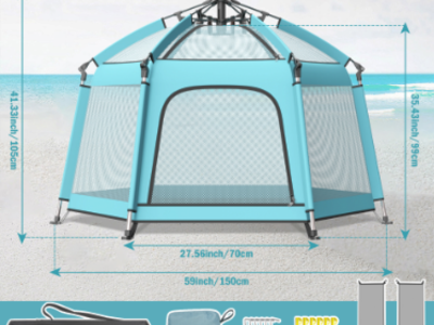 New in box Foldable Playpen