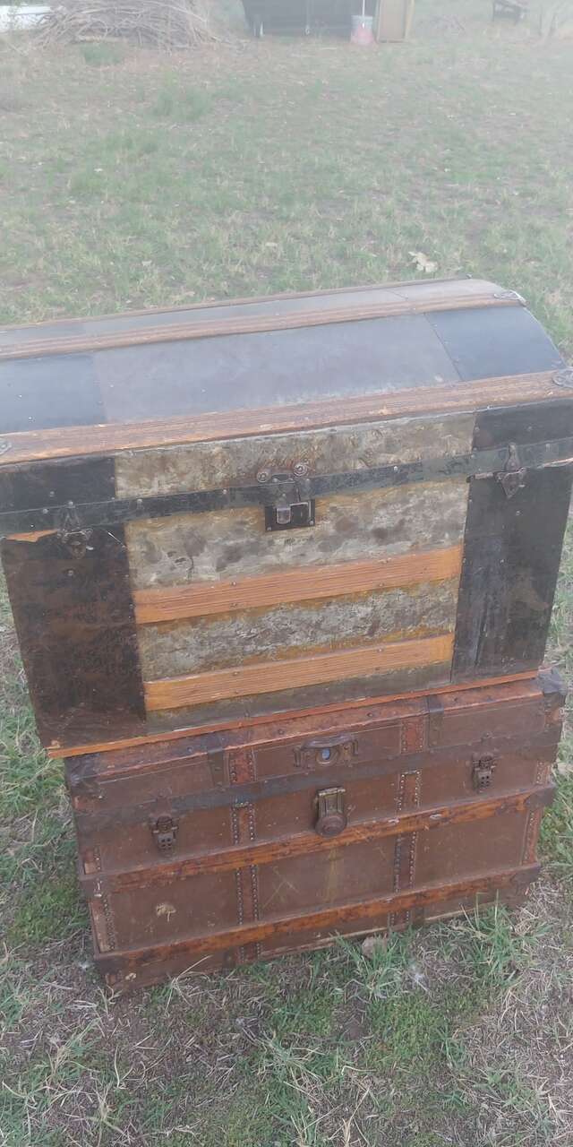 Steamer Trunk Early 1900s