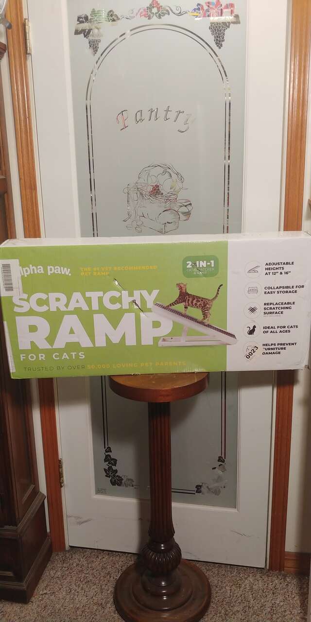 Alpha Paw Scratchy Ramp For Cats