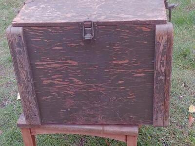 Big Green Military Trunk Heavy Duty