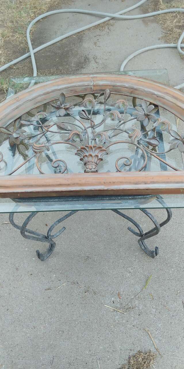 Metal Arch Antique Copper Looking