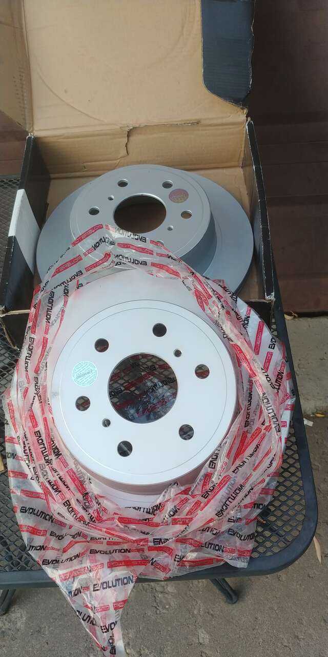 Evolution Coated Brake Rotors Chevy 1/2 Ton