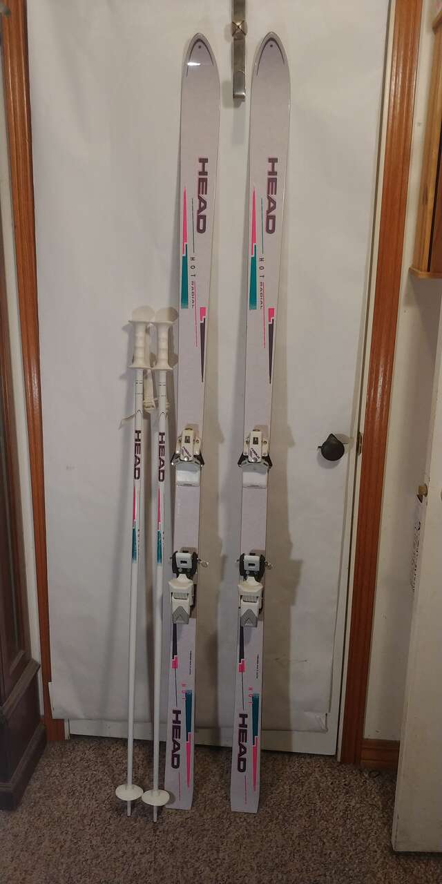 Head Hot Radial Down Hill Skis 185 CM