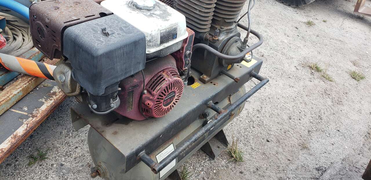 Used gas air compressor deals for sale