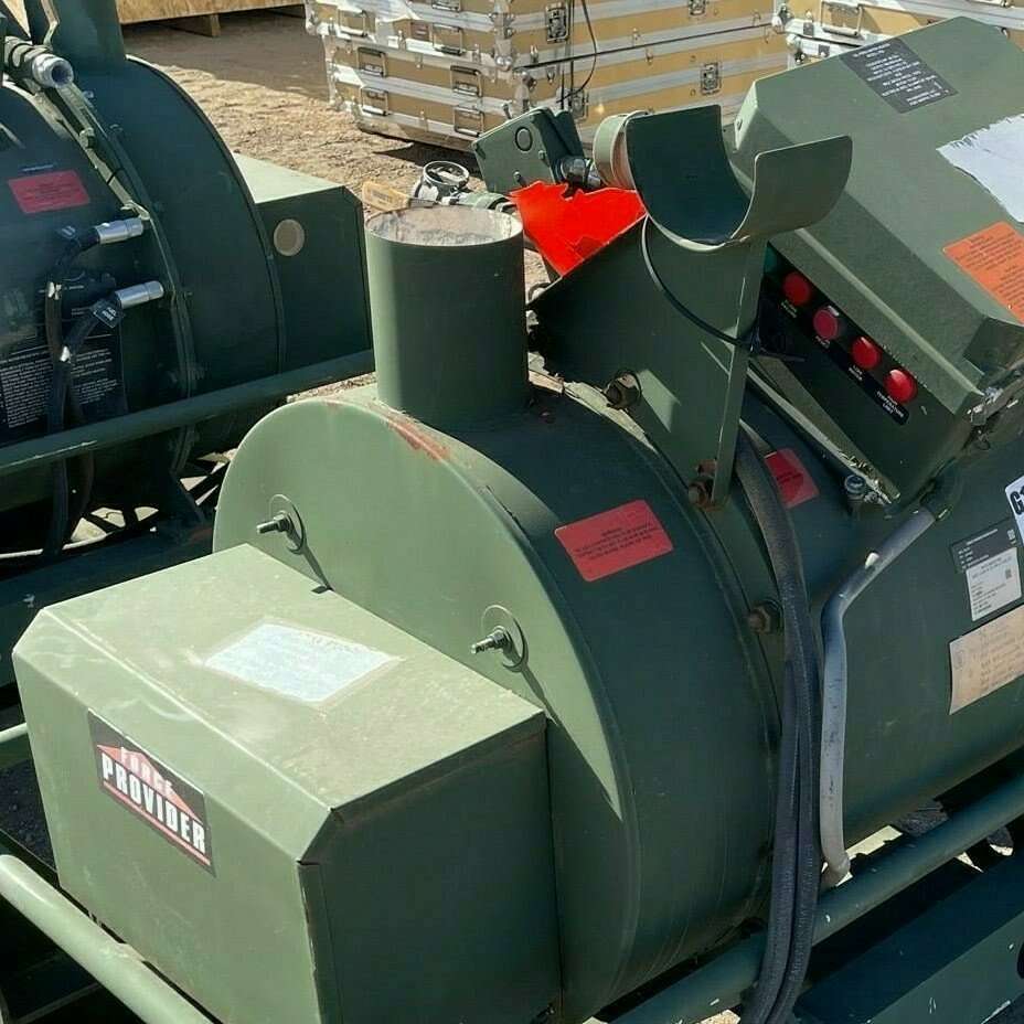 PVI AWH-400 Heavy-Duty Mobile Portable Liquid Fuel Water Heater Heating