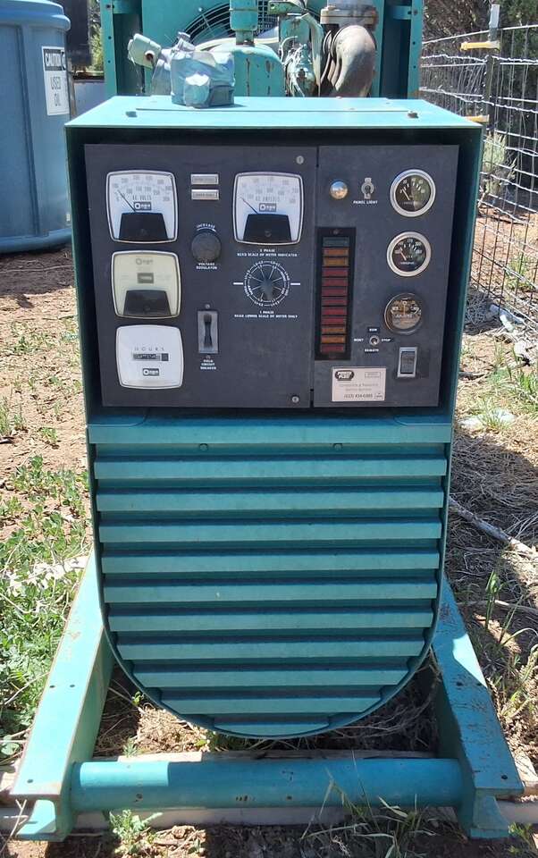 Onan Skid-Mounted Gen Set Mobile power jobsite worksite business generator off grid portable electricity power supply station