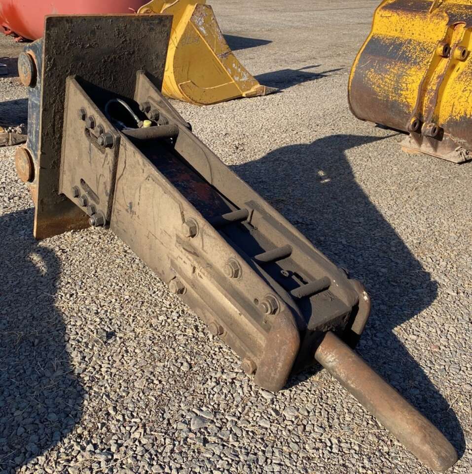 Hydraulic Breaker 160 Size Track Hoe Excavator Attachment Demolition Hammer Rock Concrete Impact Hoe Ram Low Vibration