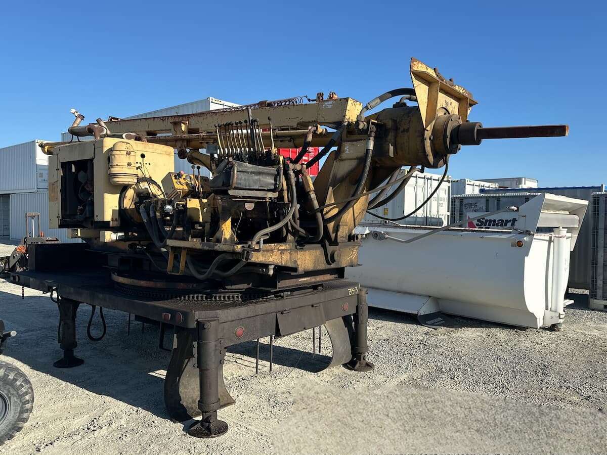 Teague Auxiliarty Drive Auger Drilling Machine Earth Continuous Flight Double Rotary Foundation Piling Drill Rig Ground Anchor