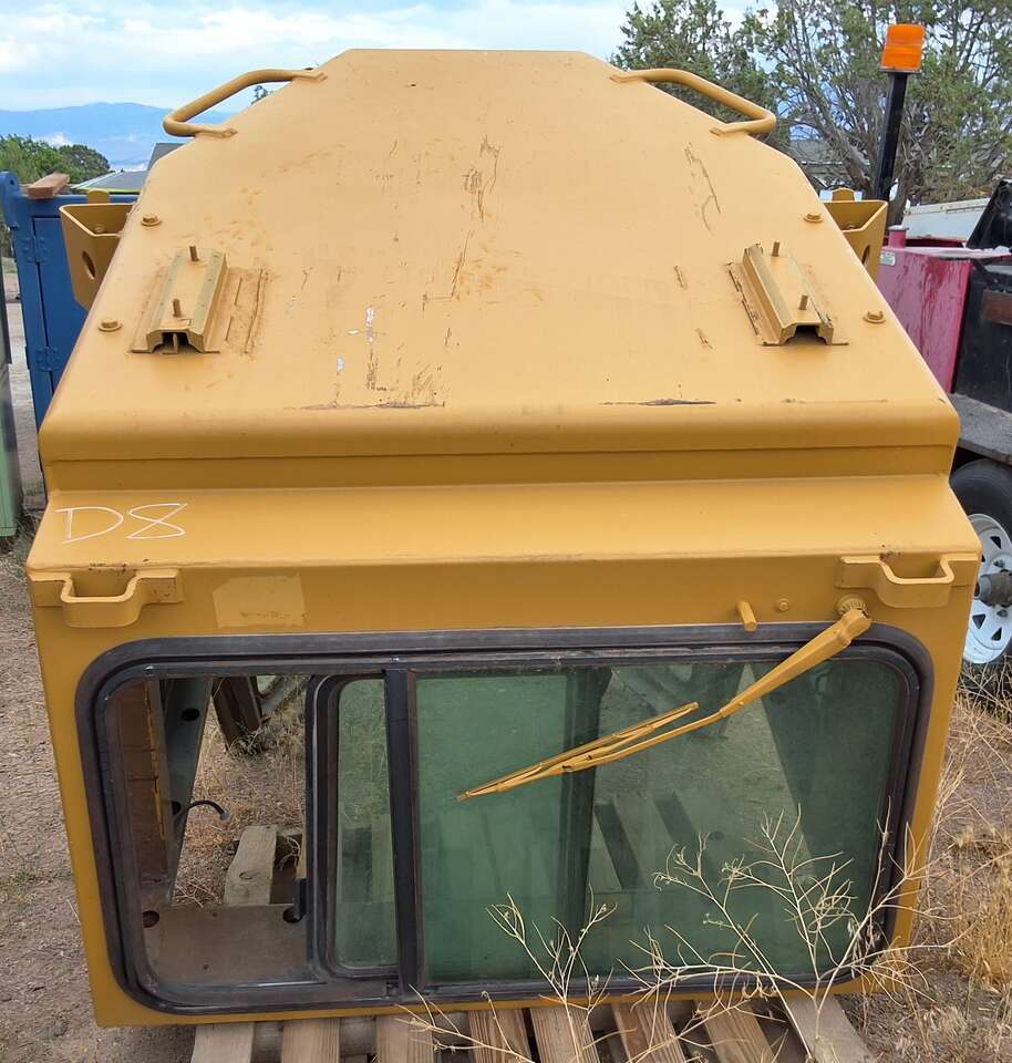 Caterpillar D8 Dozer Cab Next Generation Operator Comfort Safety Visibility Rollover Protective Structure E,gonomic Design CAT