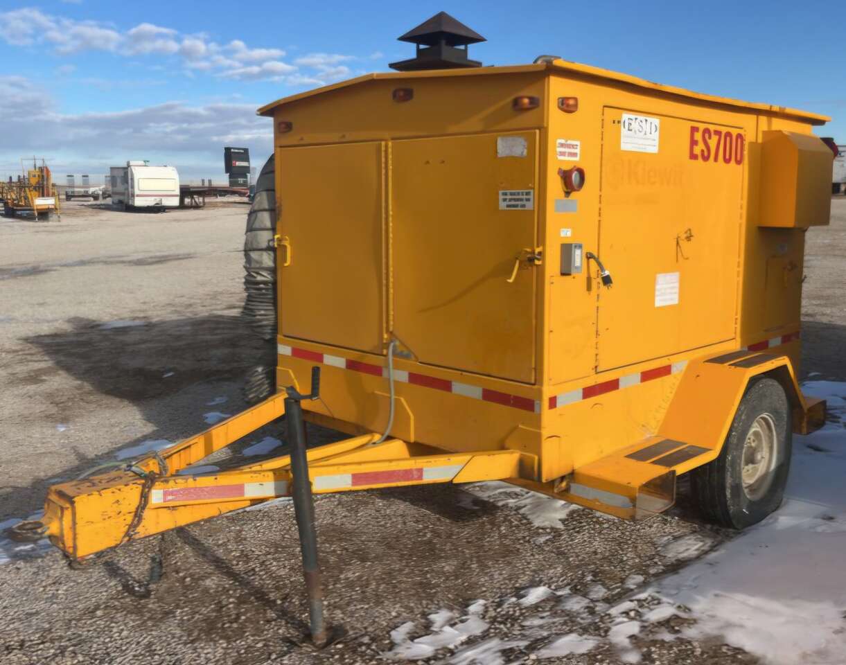 Industrial Mobile Portable Towable Trailer Mounted Diesel Artic Construction Oilfield Ground Heater Heat Heating Generator Thaw