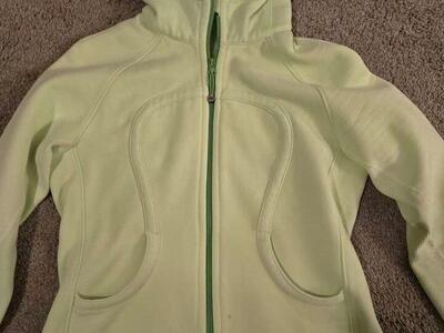 Lululemon Scuba Lime Green Hoodie