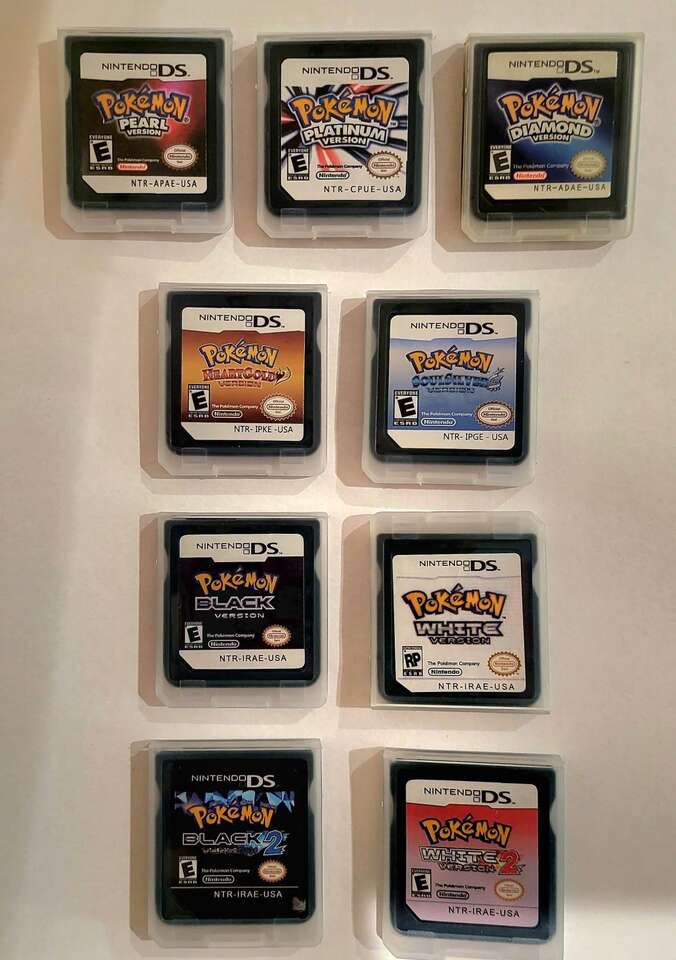 Assad Pokemon Games for Nintendo DS