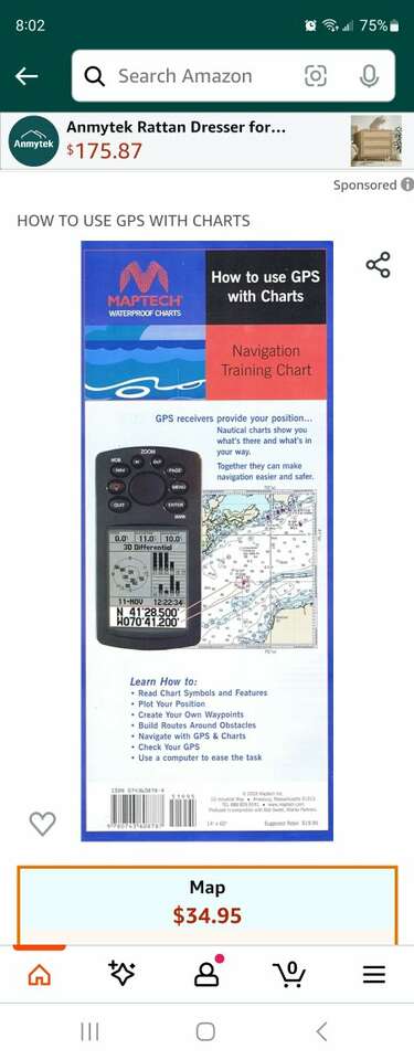 Maptech waterproof charts