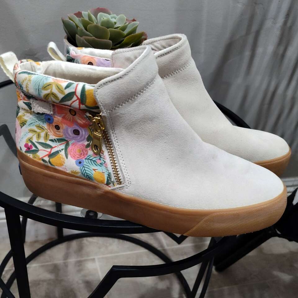 Rifle Paper Co. sneakers/Chelsea boots size 9.5.