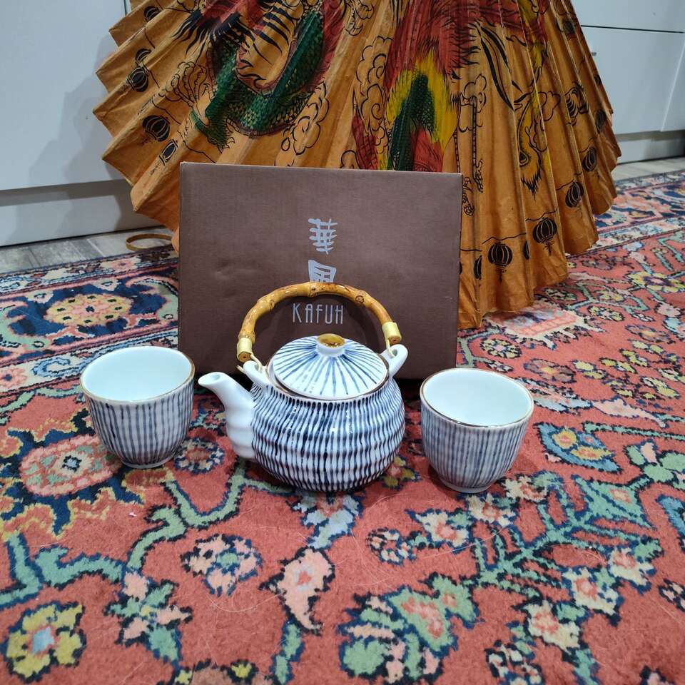 New in the box tea set