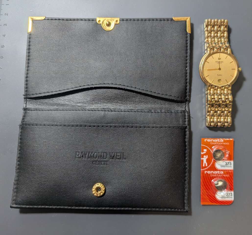 Raymond Weil Fidelio 4802 - 18K Gold Plated Watch