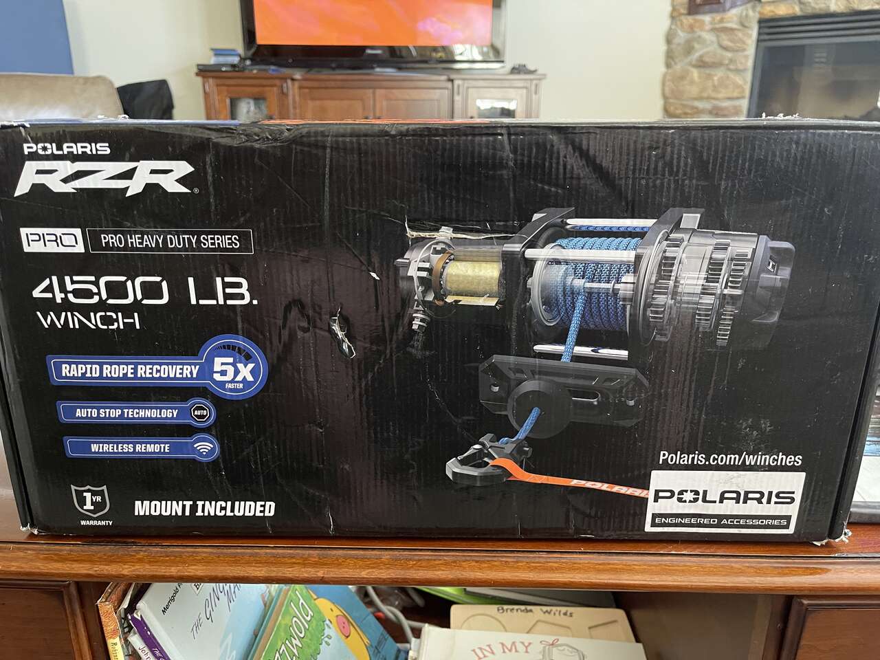 New Polaris Pro Razor 4500lb. Winch Kit