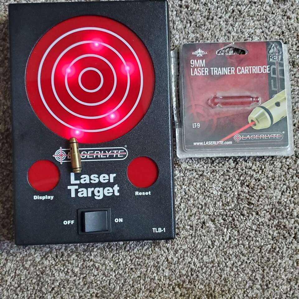 Laserlyte Laser Target and Laser pistol trainer ca