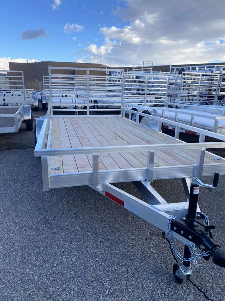 25 Baughman 7x15 5200 Lb Axle Aluminum Utility