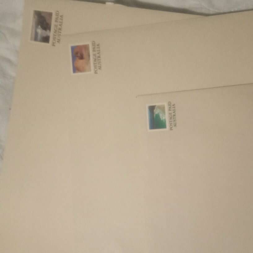 3-Austrilian Post Paid Envelopes