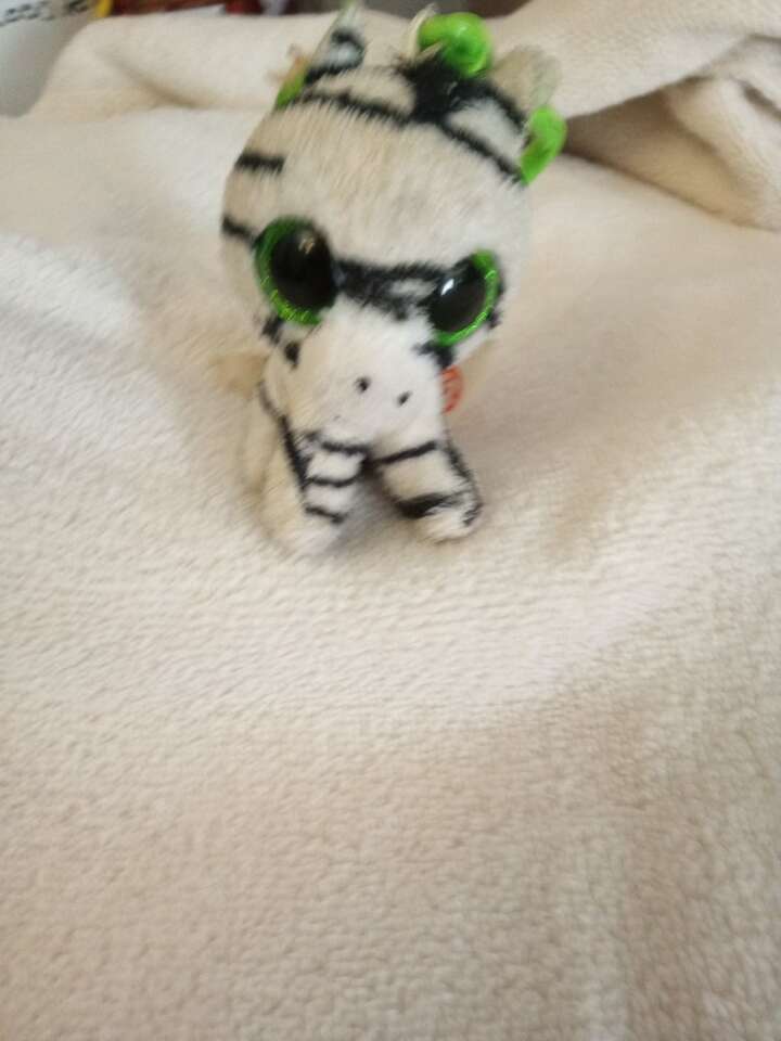 TY Baby Zig Zag Keychain 2014