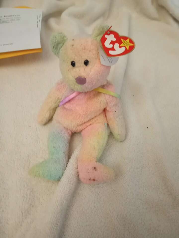 Groovy The Ty-dye TY Baby Bear