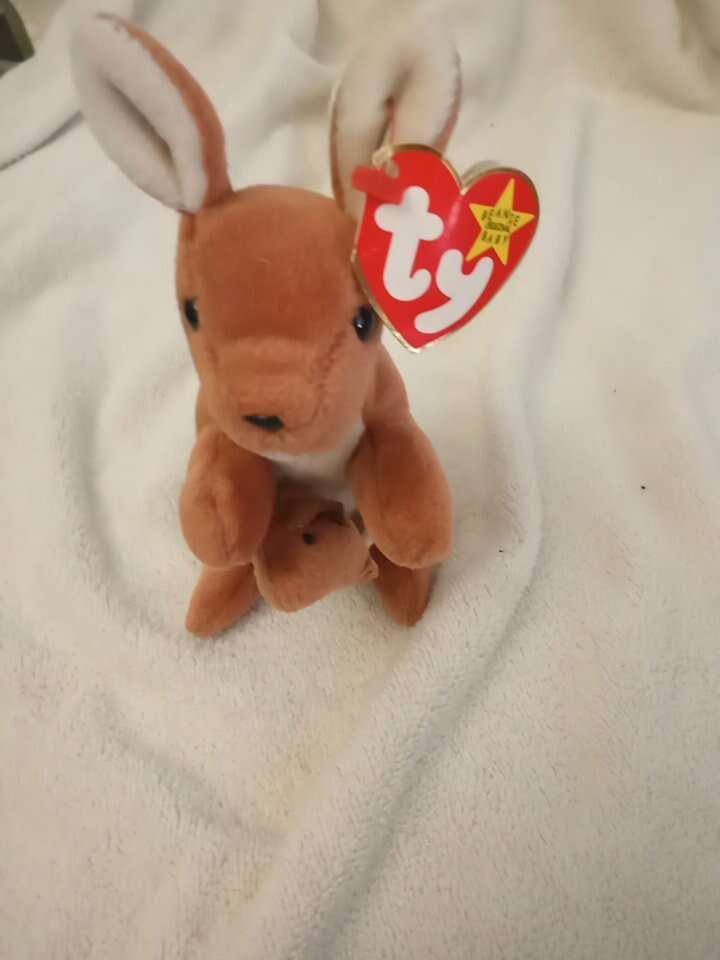 Pouch the TY Baby Kangaroo with Joey