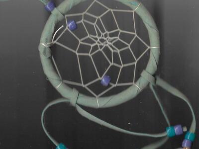 BLUE DREAMS HANDMADE DREAMCATCHER