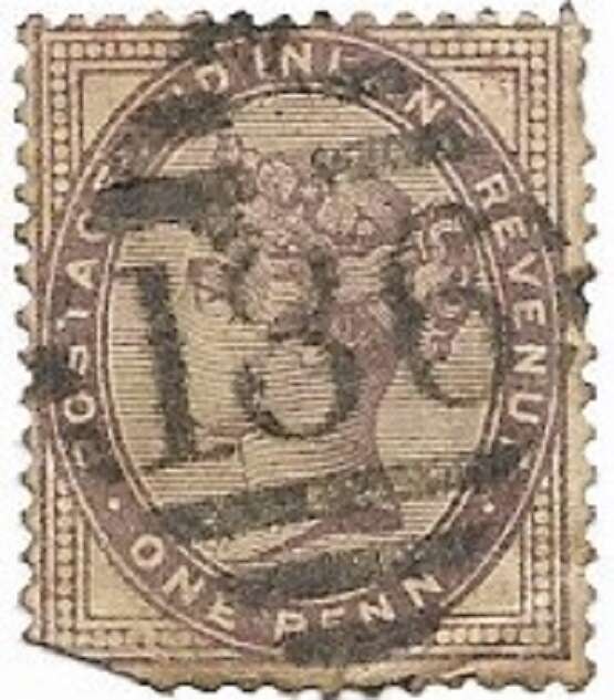 1881 Great Britain One Penny Brown Stamp