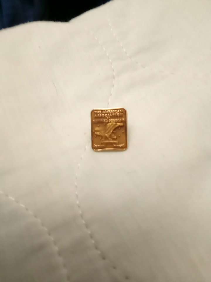 AARP GOLD 10K Tie Pin