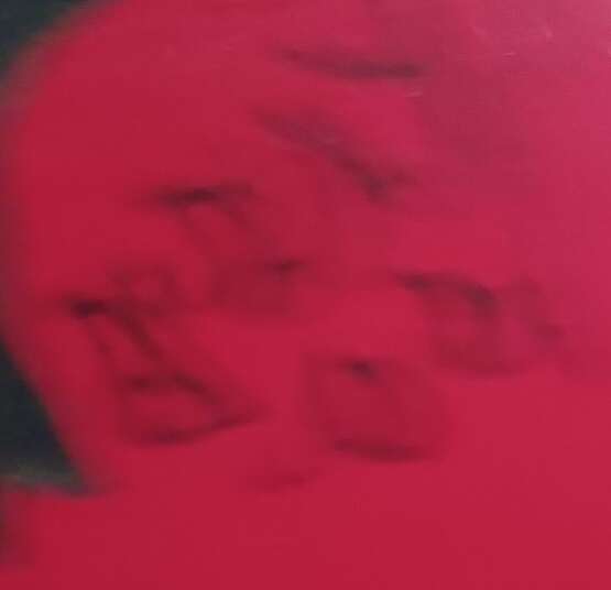 Autographed painting of Taz (Unknown Artist)