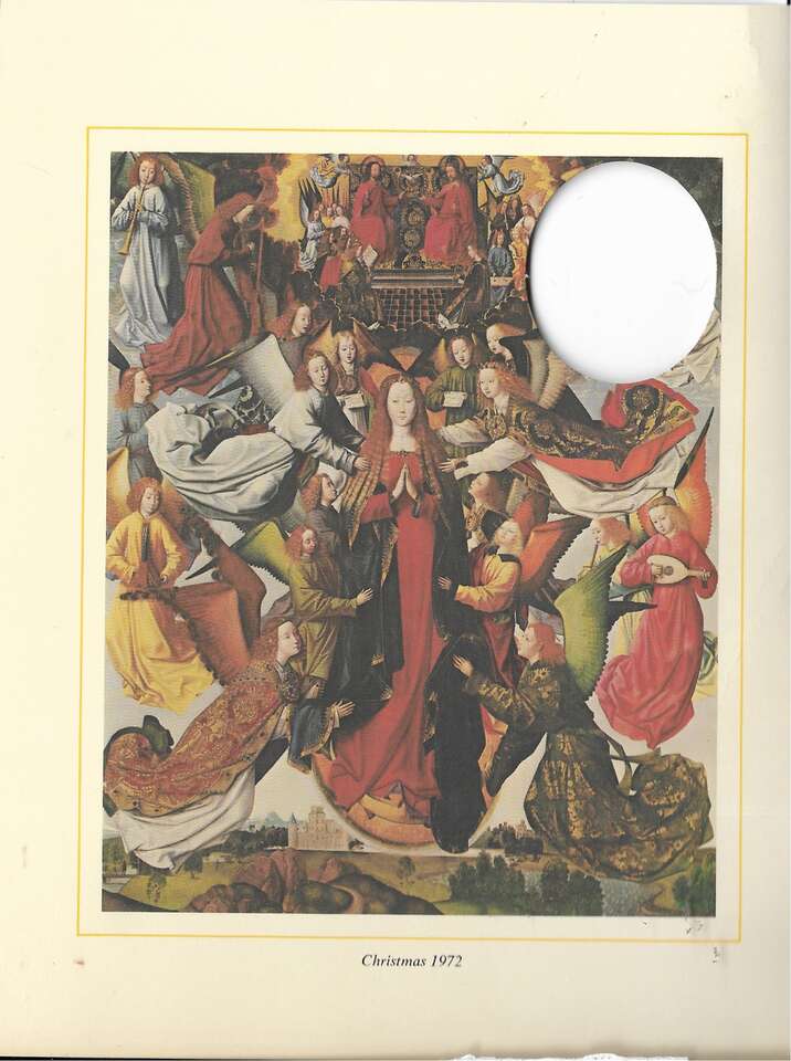 FIRST DAY OF ISSUE WITH 3 DIFFERENT 8 Cent Seasons Greetings Christmas Card 1972